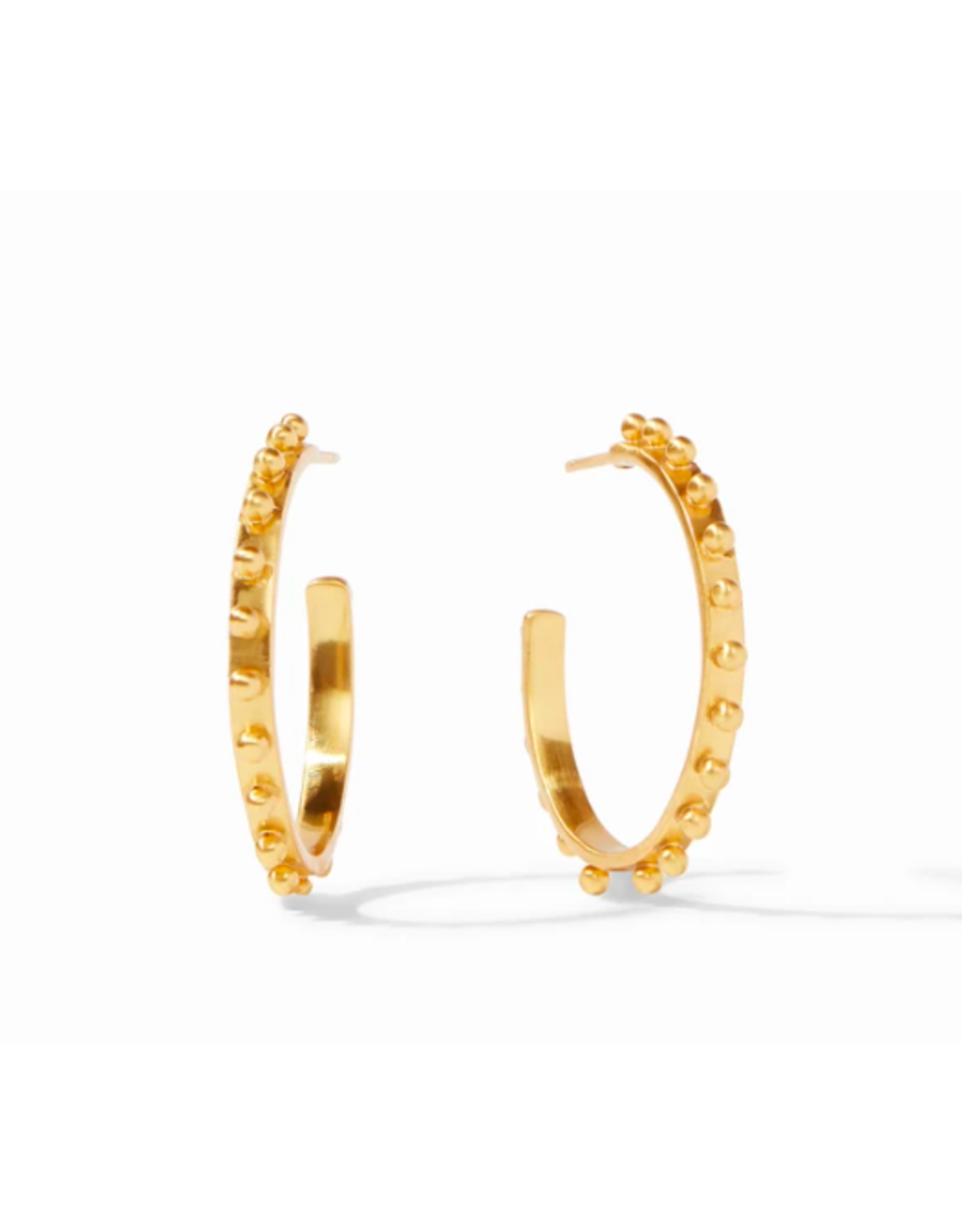 Julie Vos SoHo Hoop in Gold by Julie Vos Size Medium