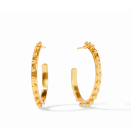 Julie Vos SoHo Hoop in Gold by Julie Vos Size Medium