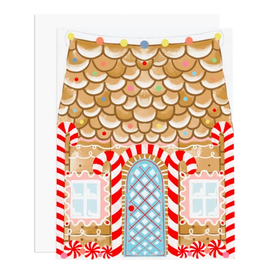 Ramus & Co Gingerbread House Card