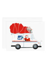 Ramus & Co Santa Delivery Man Card