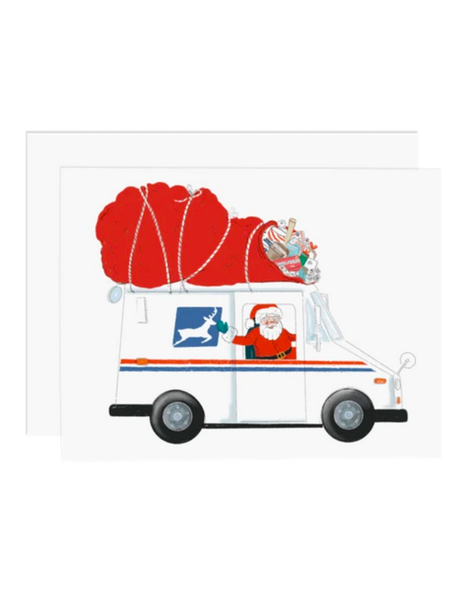 Ramus & Co Santa Delivery Man Card