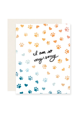 Slightly Stationery Paw Rainbow Card Slightly Stationery Paw Rainbow Card