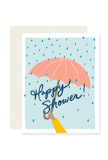 Slightly Stationery Happy Shower Card