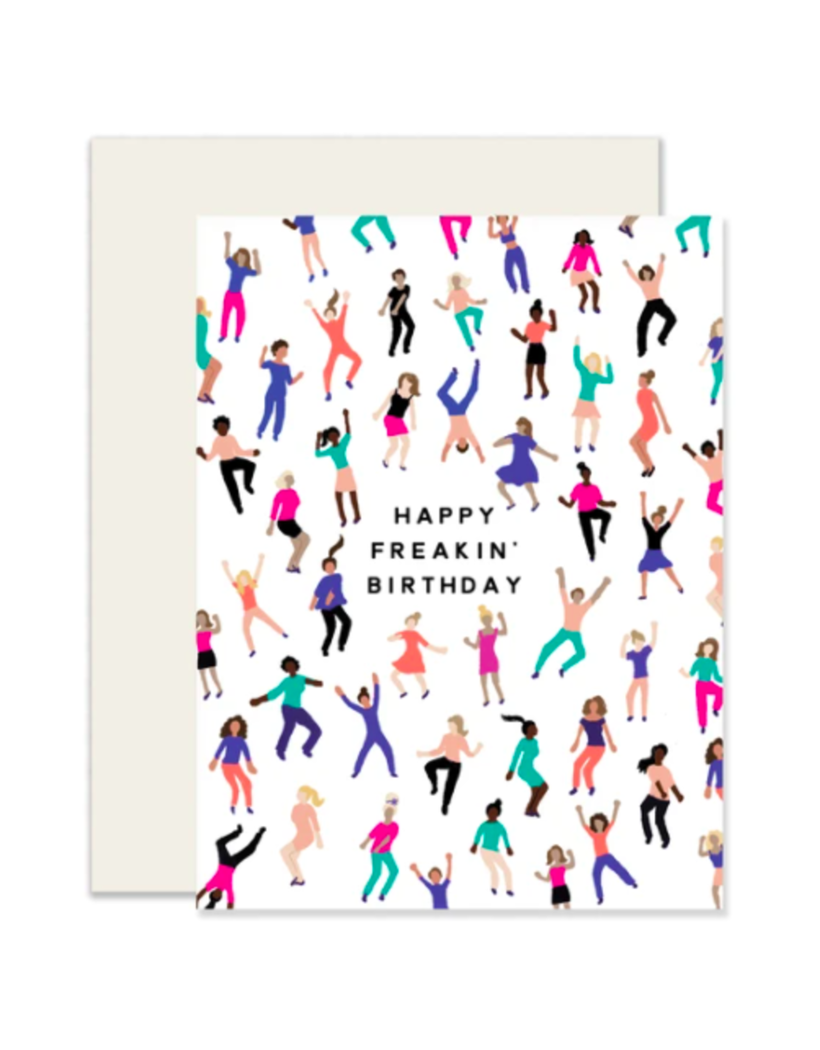 Slightly Stationery Freakin Birthday Card