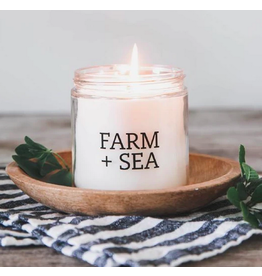 Farm + Sea Salt Air Large Candle by Farm + Sea