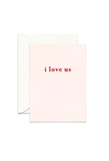 Smitten on Paper I Love Us Card