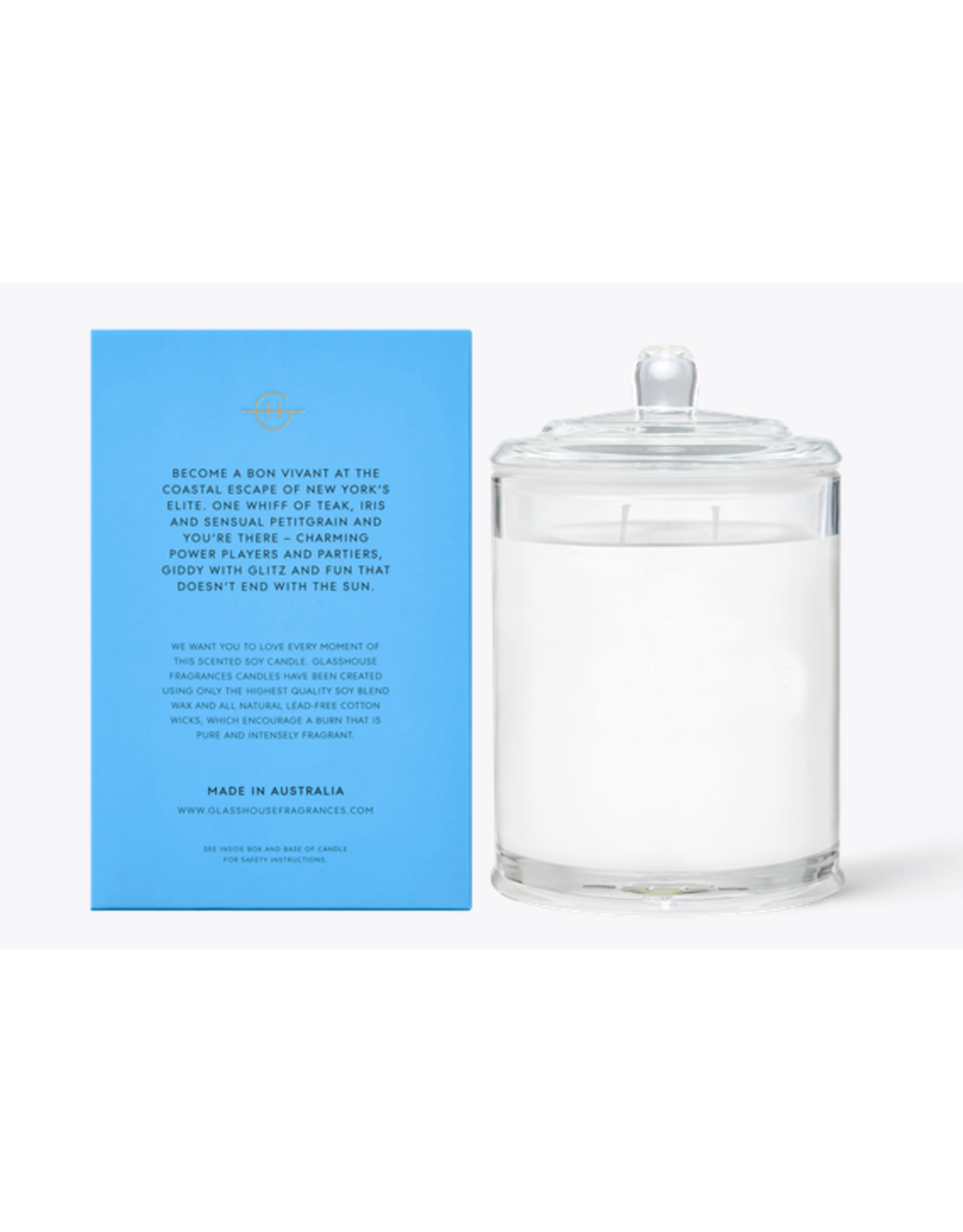 Glasshouse Fragrances The Hamptons Boxed Candle