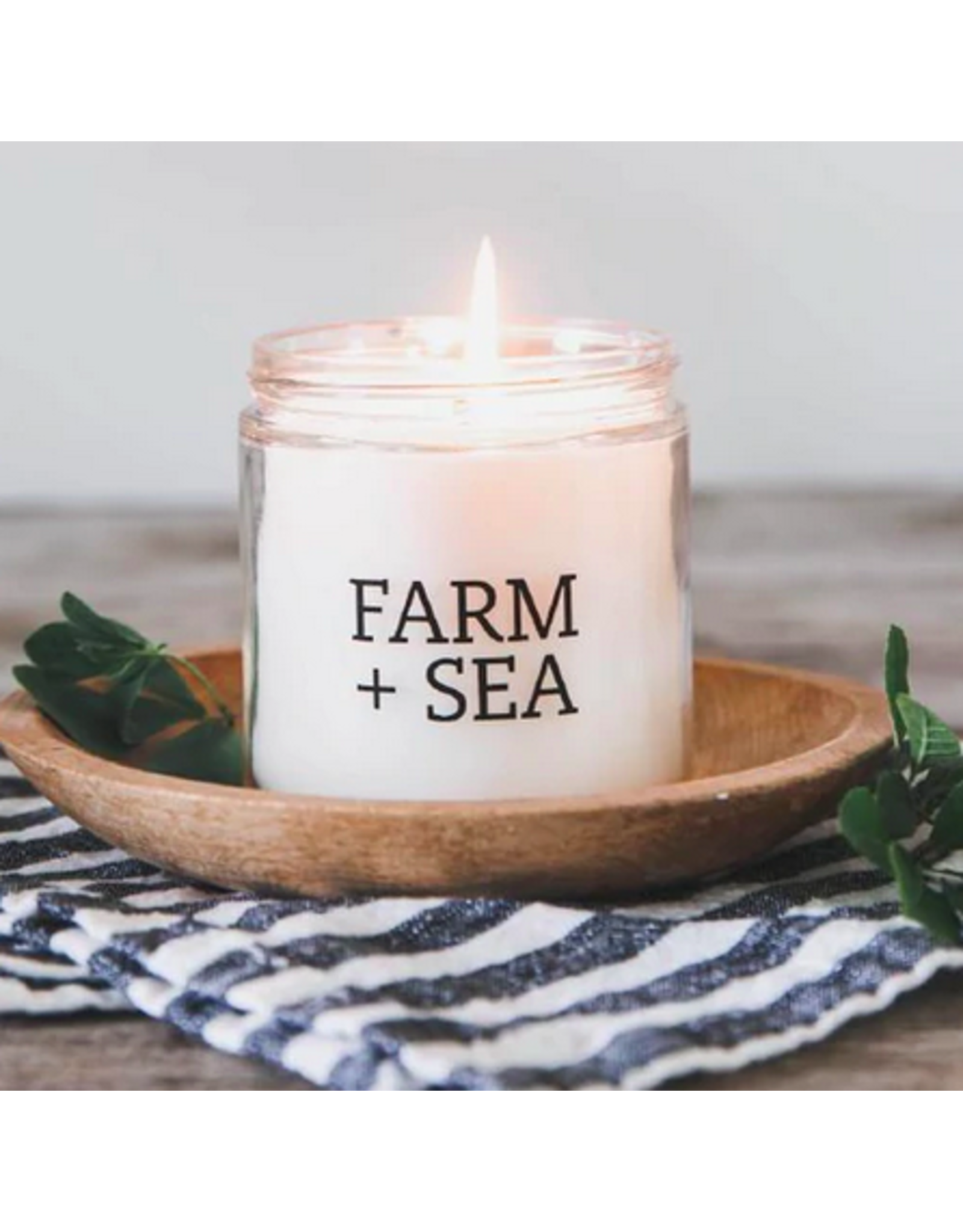 Farm + Sea Lemon + Lavender Large Candle by Farm + Sea