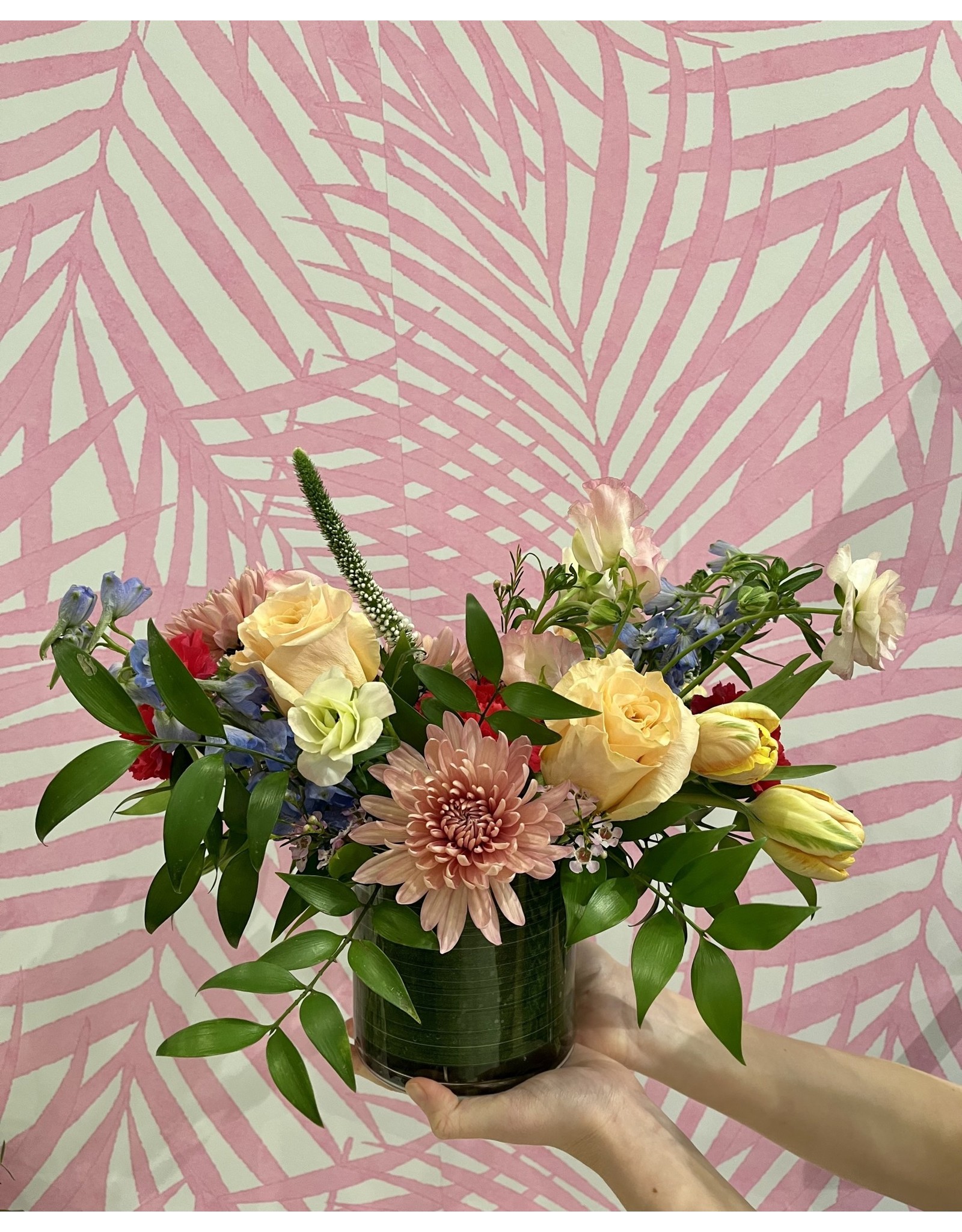 Junebug Classic Colorful Vase Arrangement