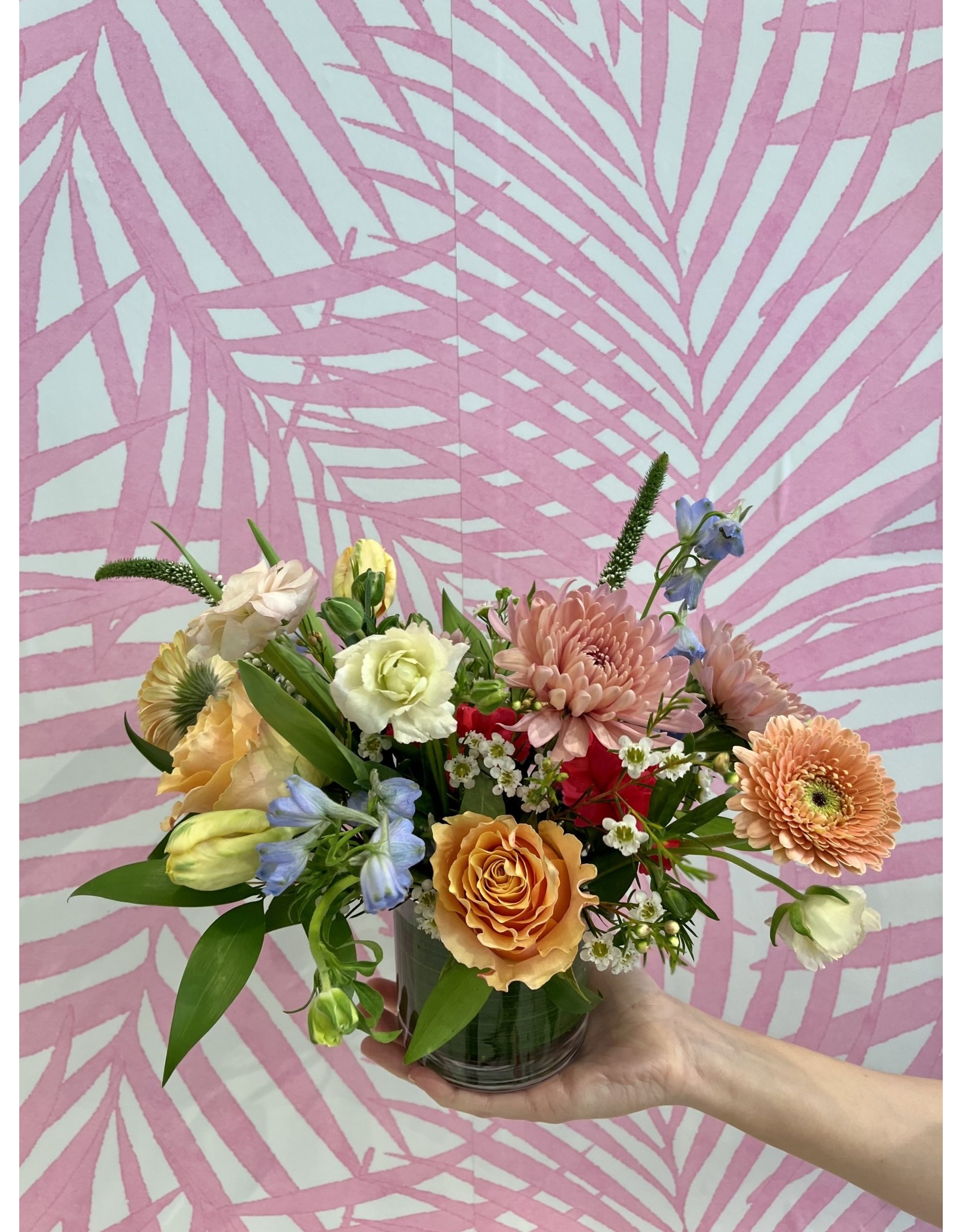 Junebug Petite Colorful Vase Arrangement