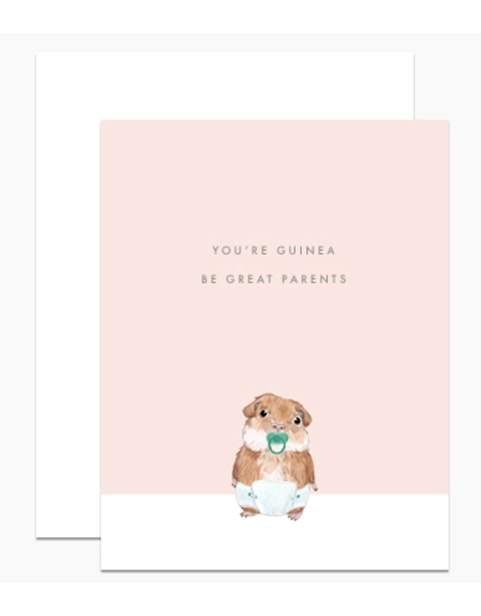 Dear Hancock Guinea be Great Parents Card