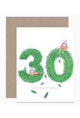 Dear Hancock Happy Birthday 30 Topiary Card