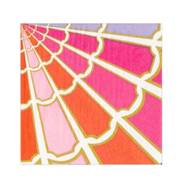 Caspari Color Wheel Cocktail Napkin