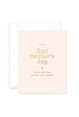 Smitten on Paper First Mother's Day Greeting Card