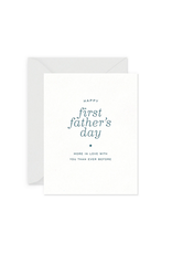 Smitten on Paper First Father's Day Greeting Card