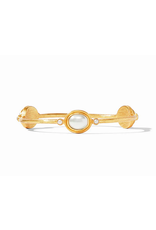 Julie Vos Simone Bangle Gold Pearl Medium by Julie Vos