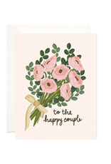 Bloomwolf Studio Happy Couple  Bouquet Card