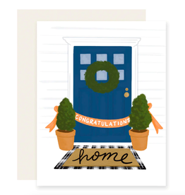 Slightly Stationery Front Door Apartment Card
