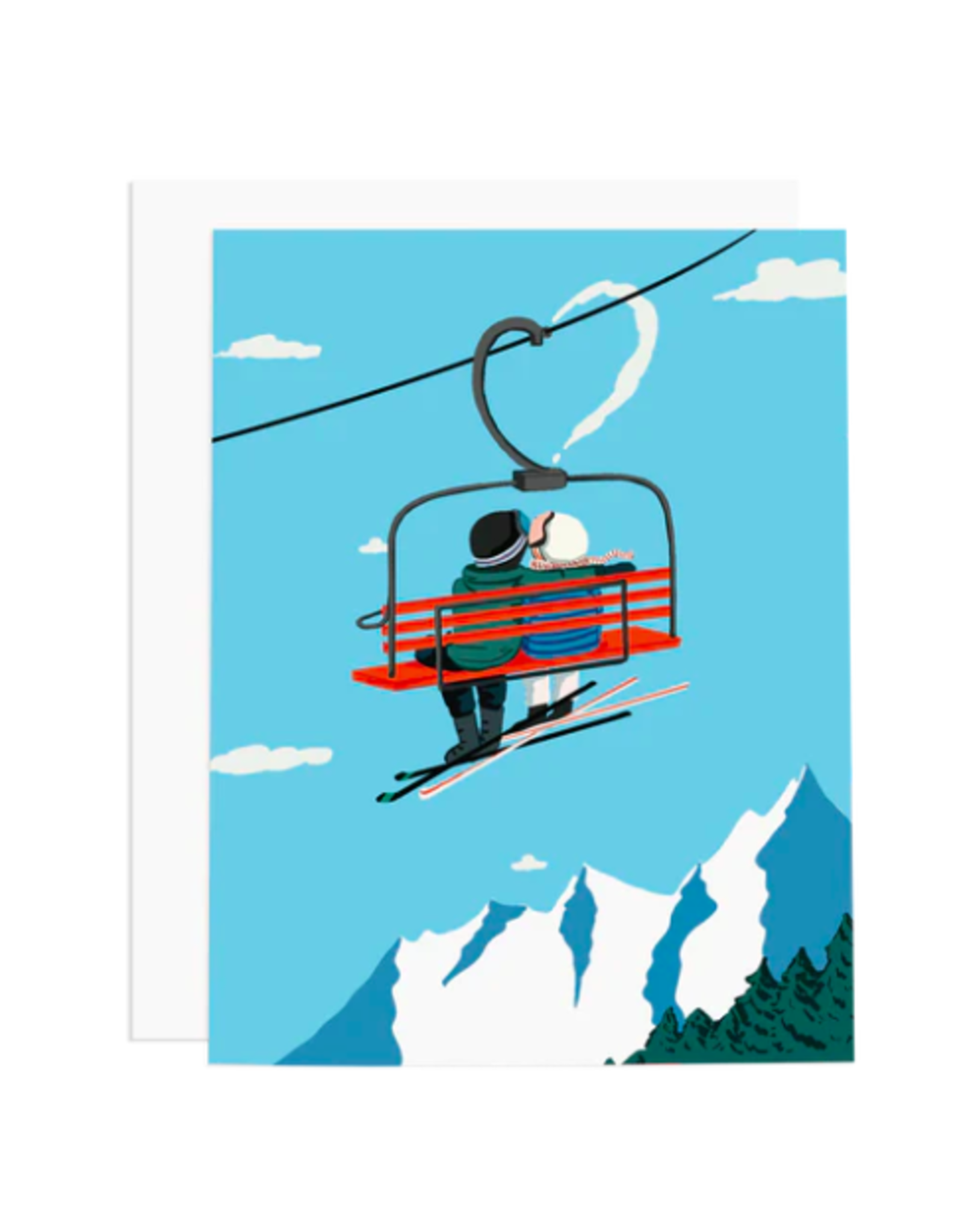Ramus & Co Ski Love Card