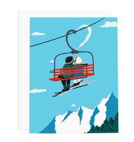 Ramus & Co Ski Love Card