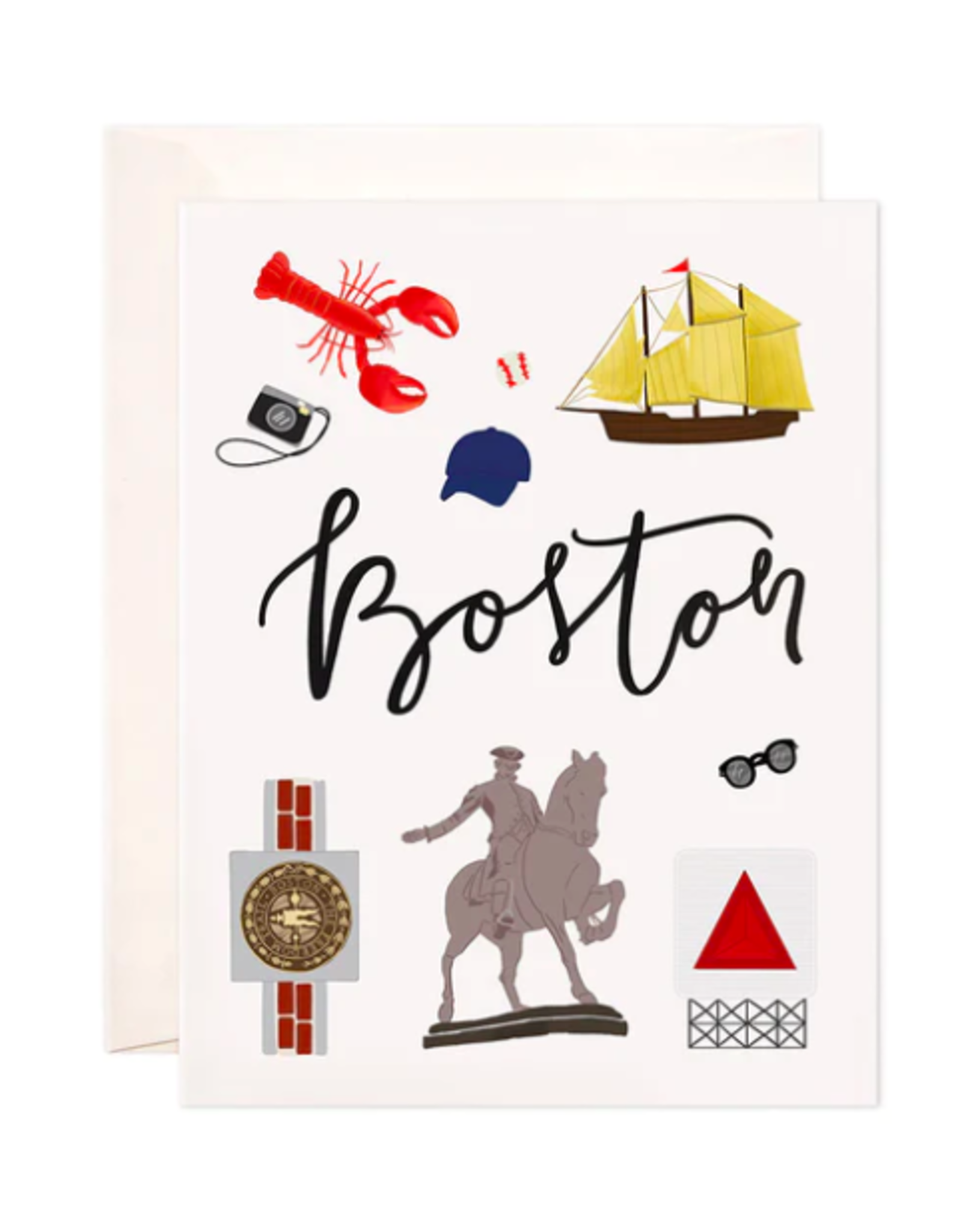 Bloomwolf Studio Boston Card