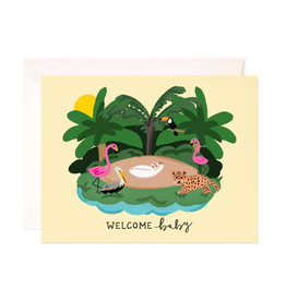 Bloomwolf Studio Baby Jungle Card