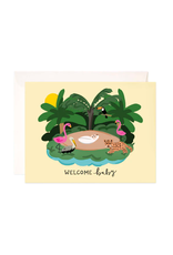 Bloomwolf Studio Baby Jungle Card