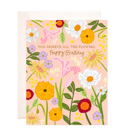 Bloomwolf Studio All the Flowers Card