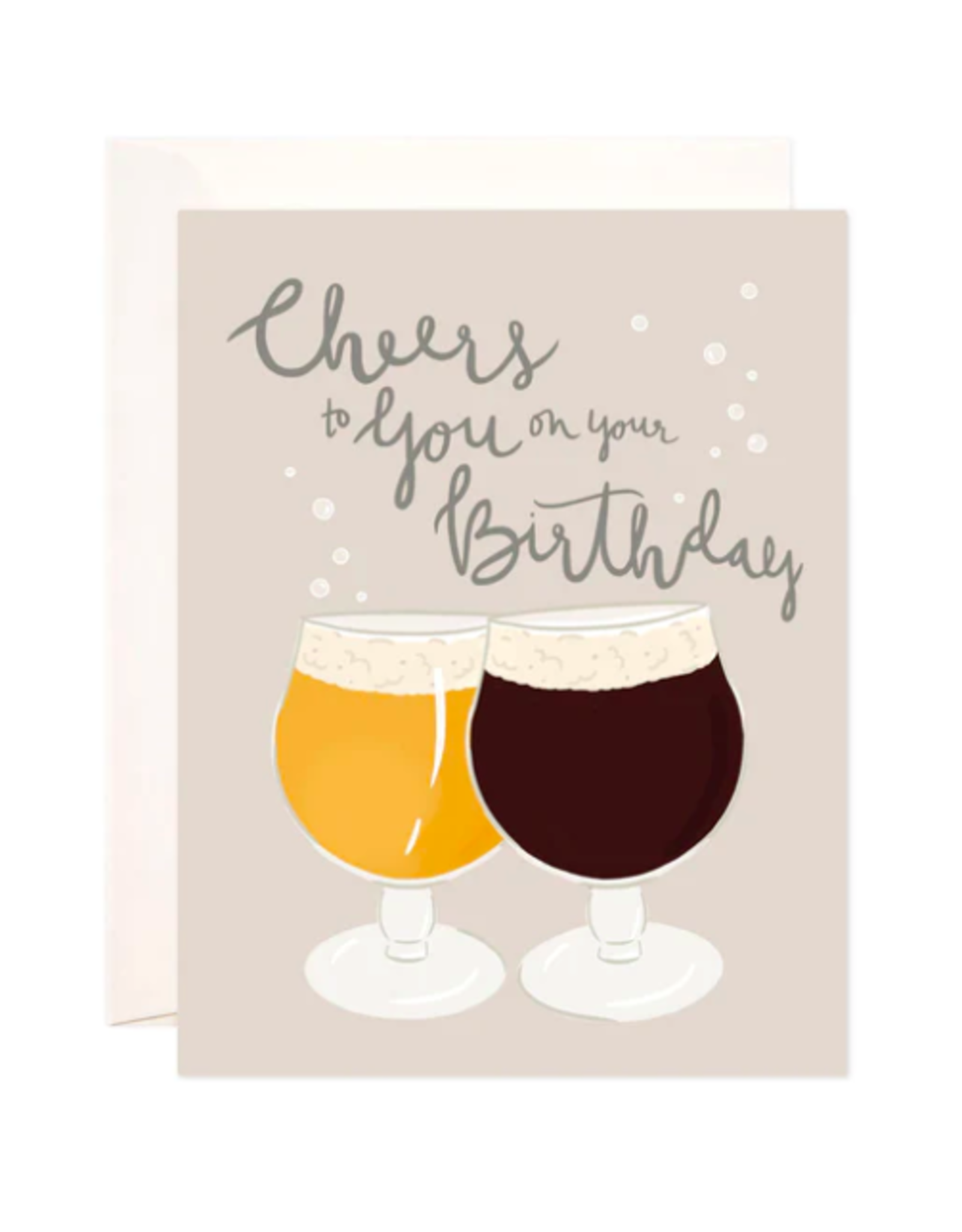 Bloomwolf Studio Cheers to You Birthday Card