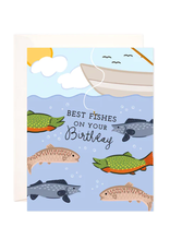 Bloomwolf Studio Best Fishes Birthday Card