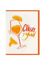 Dahlia Press Cheers to You Card