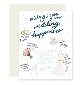 Slightly Stationery Every Wedding Happiness Card