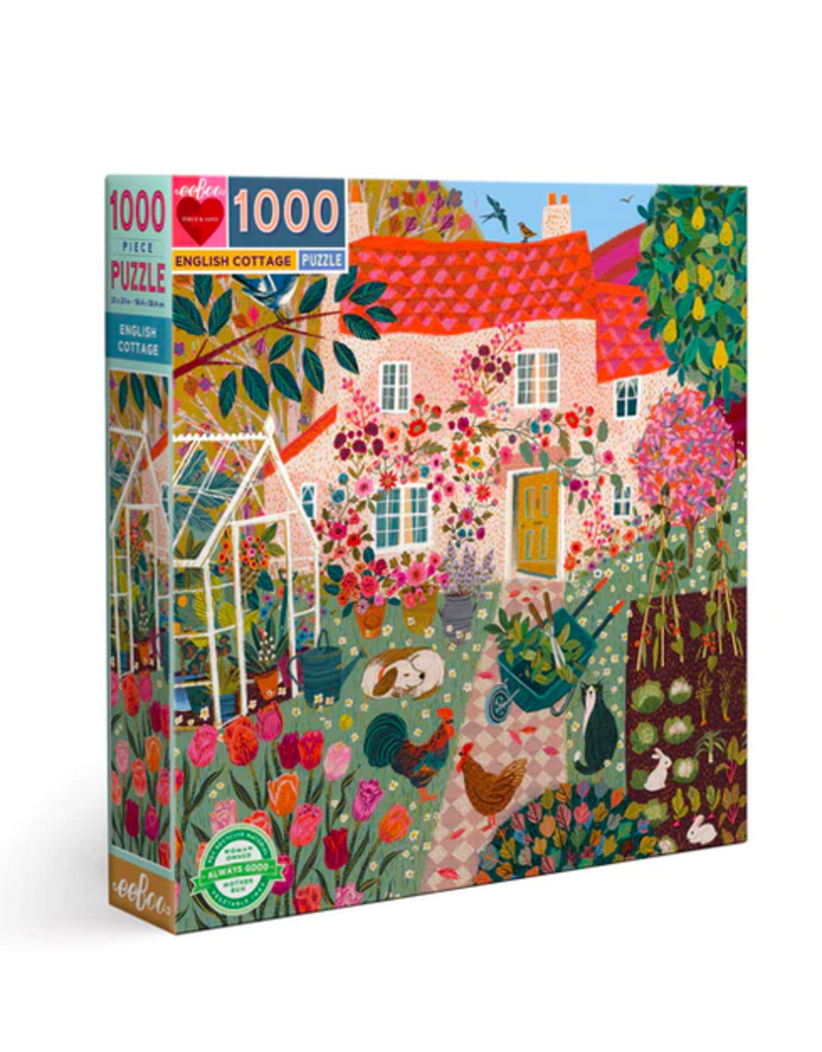 eeBoo English Cottage Puzzle