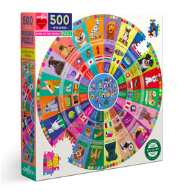 eeBoo Dogs of the World Puzzle