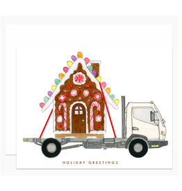 Dear Hancock Gingerbread Truck Card