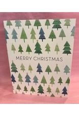 RoseanneBECK Collection Merry Christmas Trees Assortment Card Boxed Set