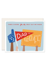Slightly Stationery Three Cheers Dad Card