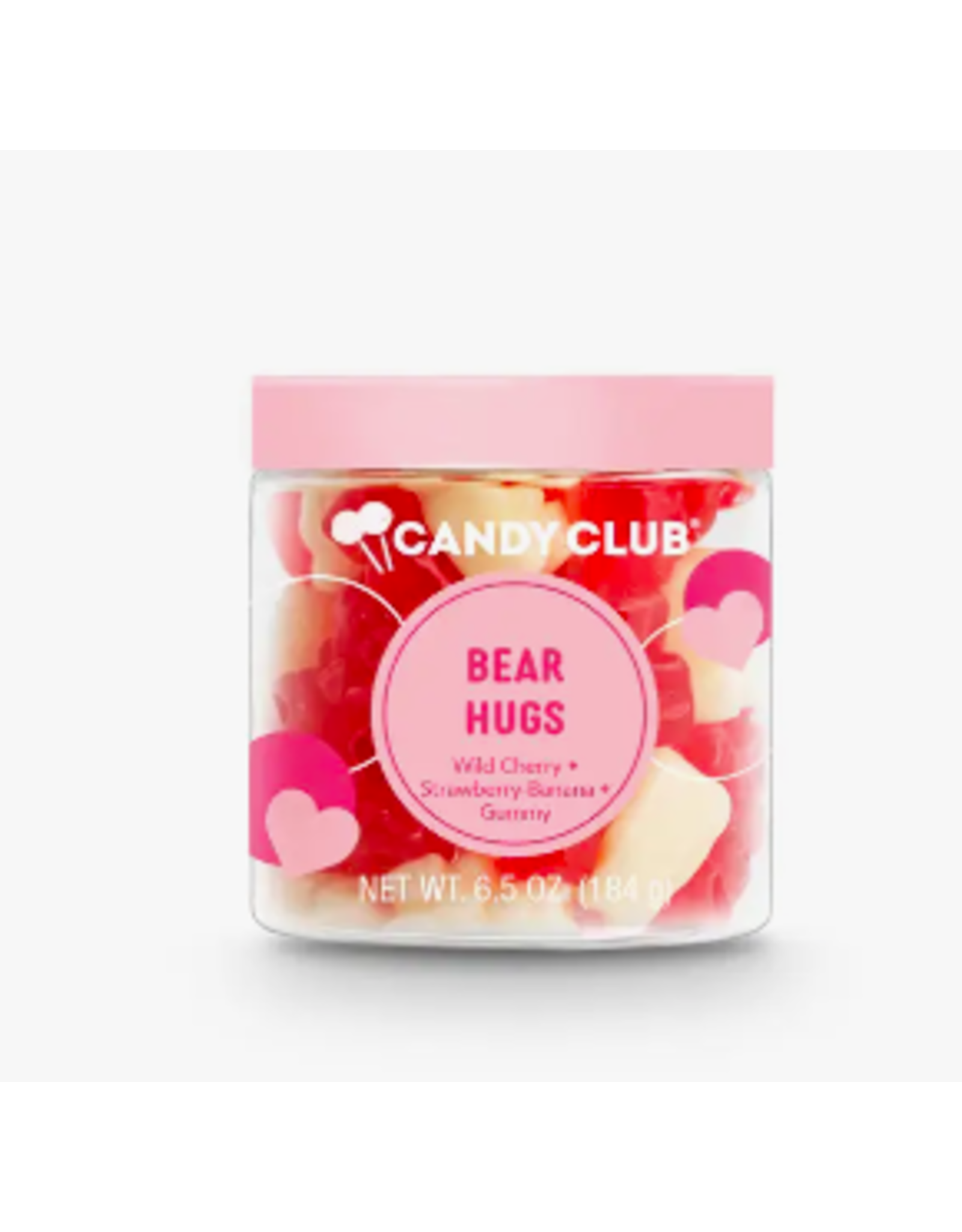 Candy Club Bear Hugs Candy Jar
