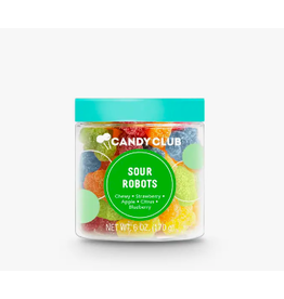 Candy Club Sour Robots Candy Jar
