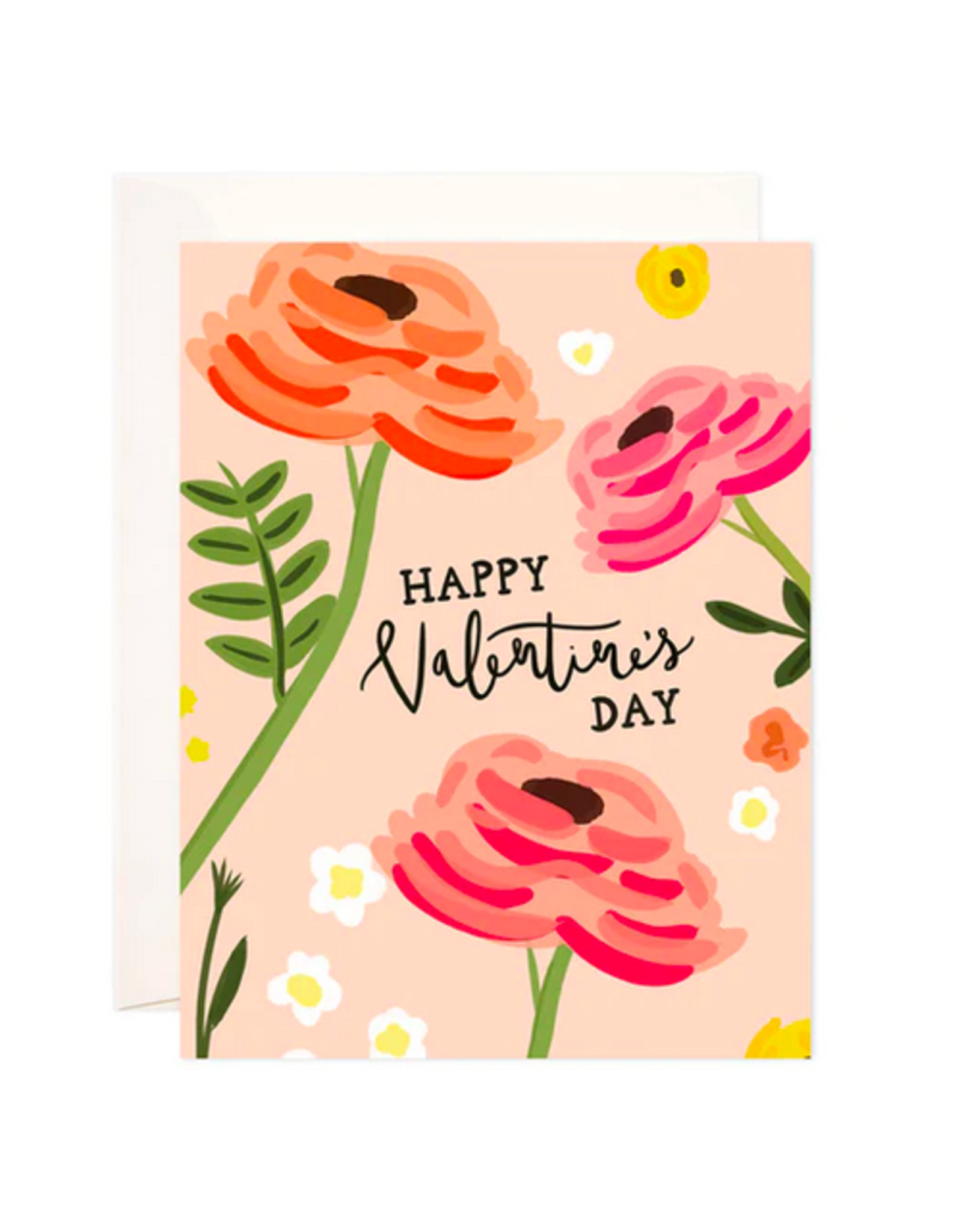 Bloomwolf Studio Valentine Roses Card
