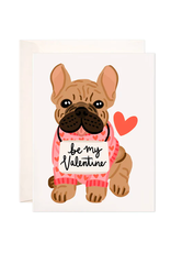 Bloomwolf Studio Valentine Frenchie Card