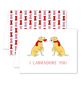 Dogwood Hill Labrador Love Card