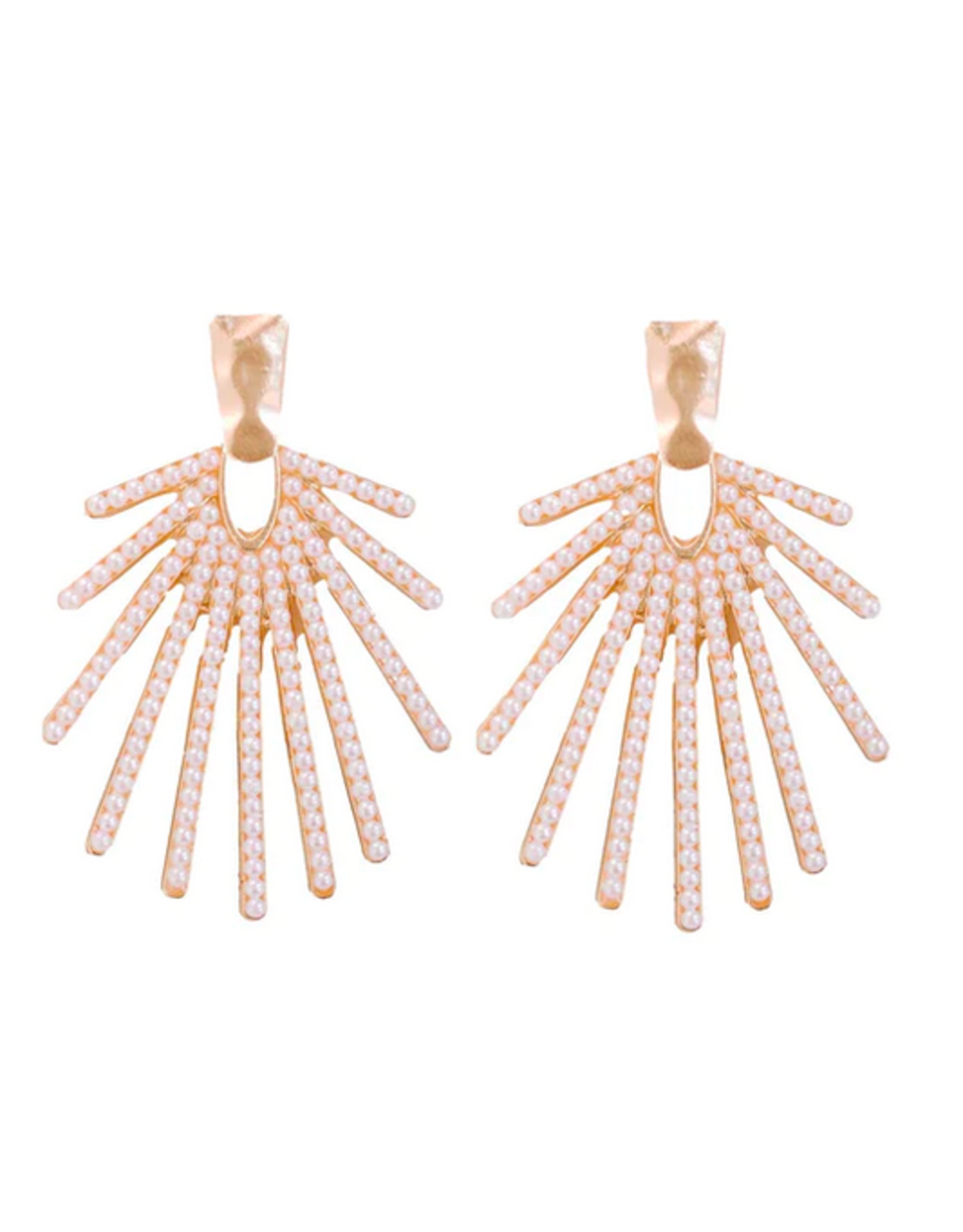 Accessories Shop at Junebug Pearl Sunburst Drop Earrings