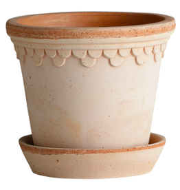 Bergs Potter 4.7" Copenhagen Pot + Saucer by Bergs Potter