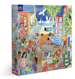 eeBoo Marketplace in France Puzzle