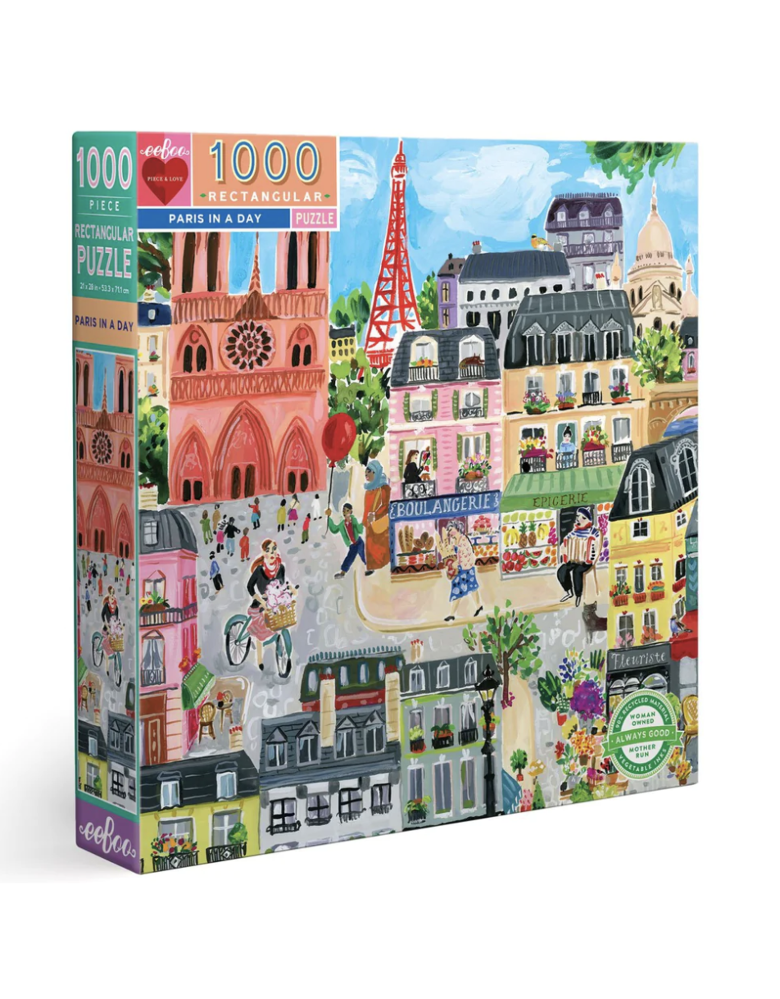 eeBoo Paris in a Day Puzzle