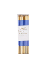 Caspari Birthday Candle Slims in French Blue