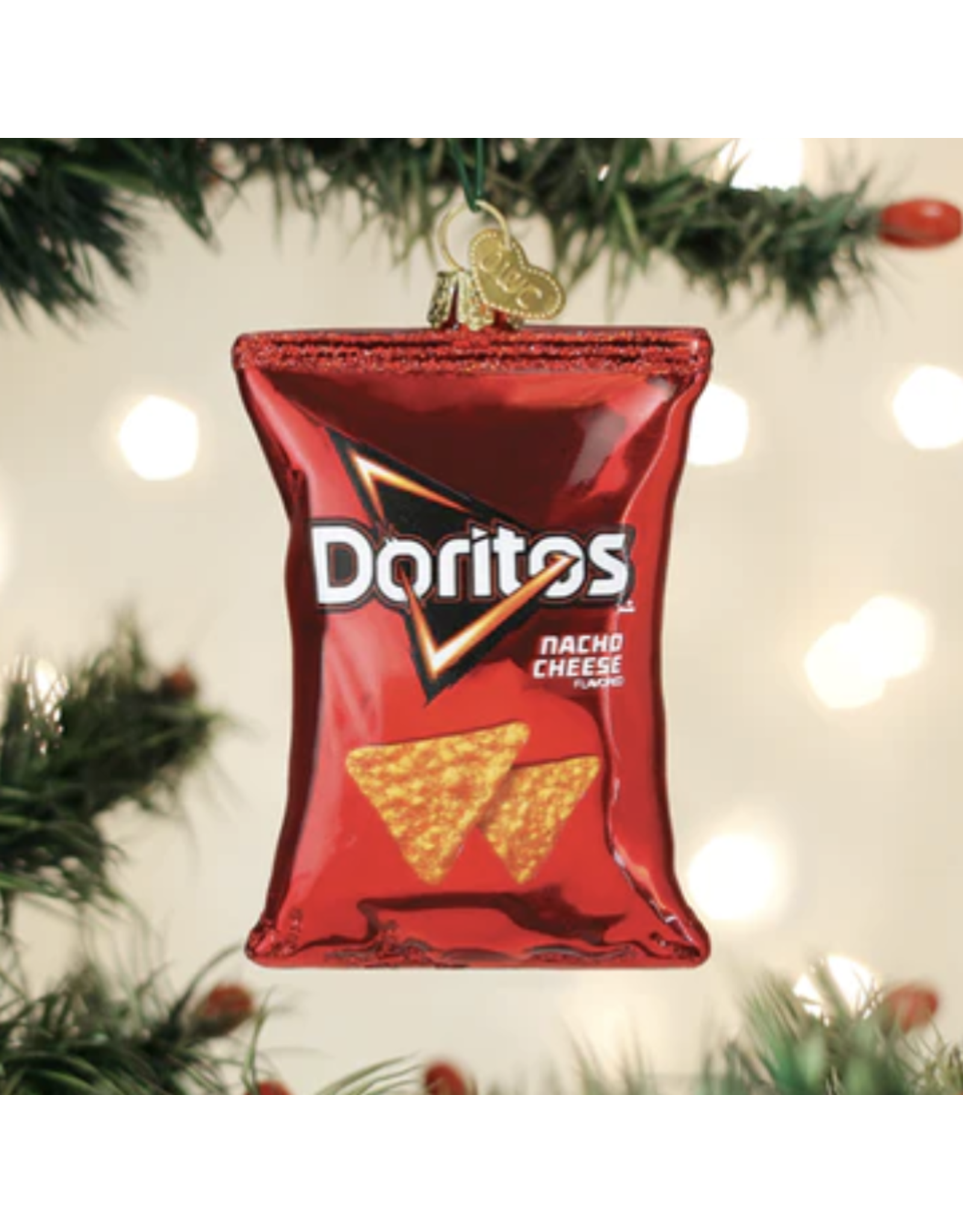 Doritos Nacho Cheese Chips Ornament