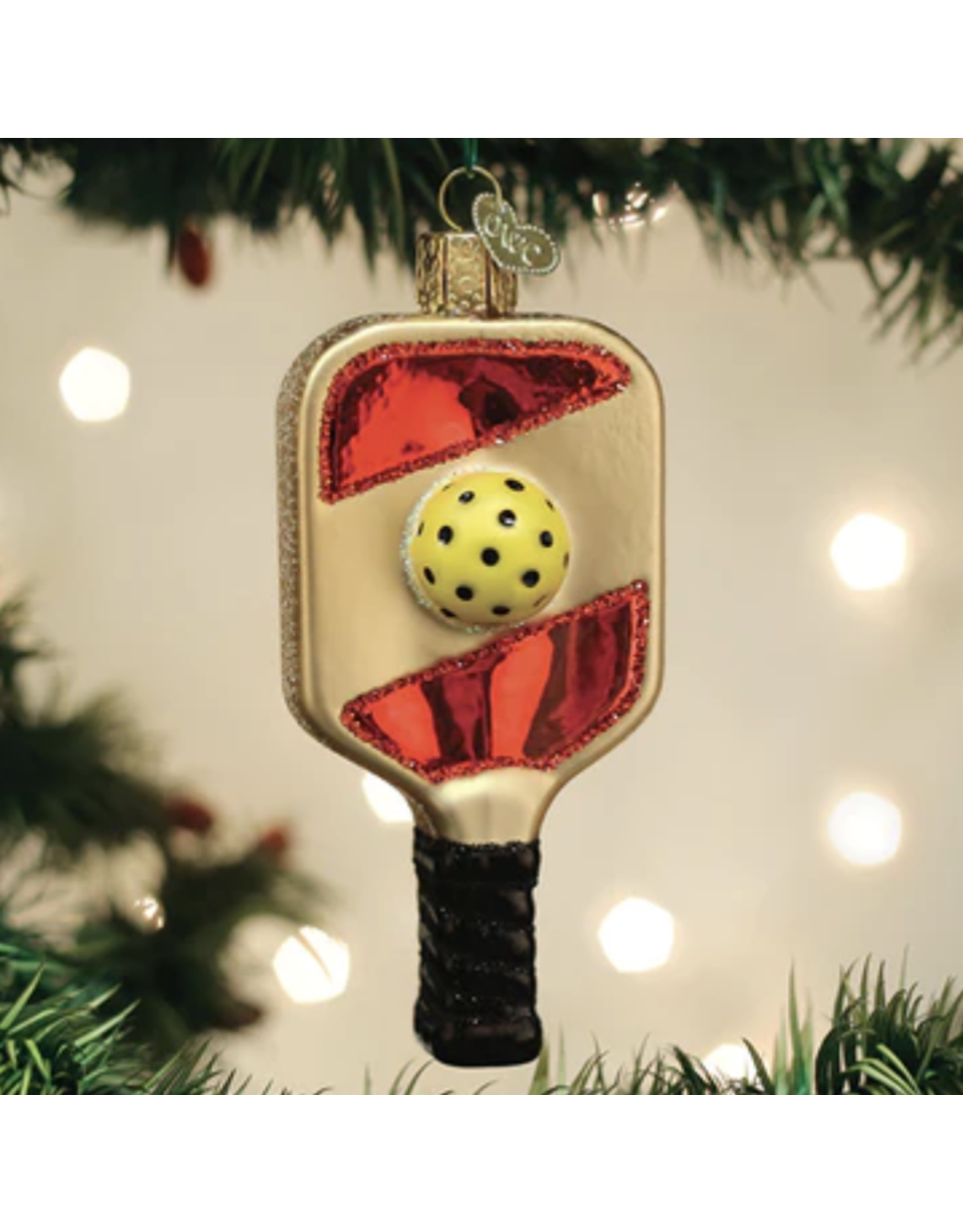 Pickleball Paddle Ornament