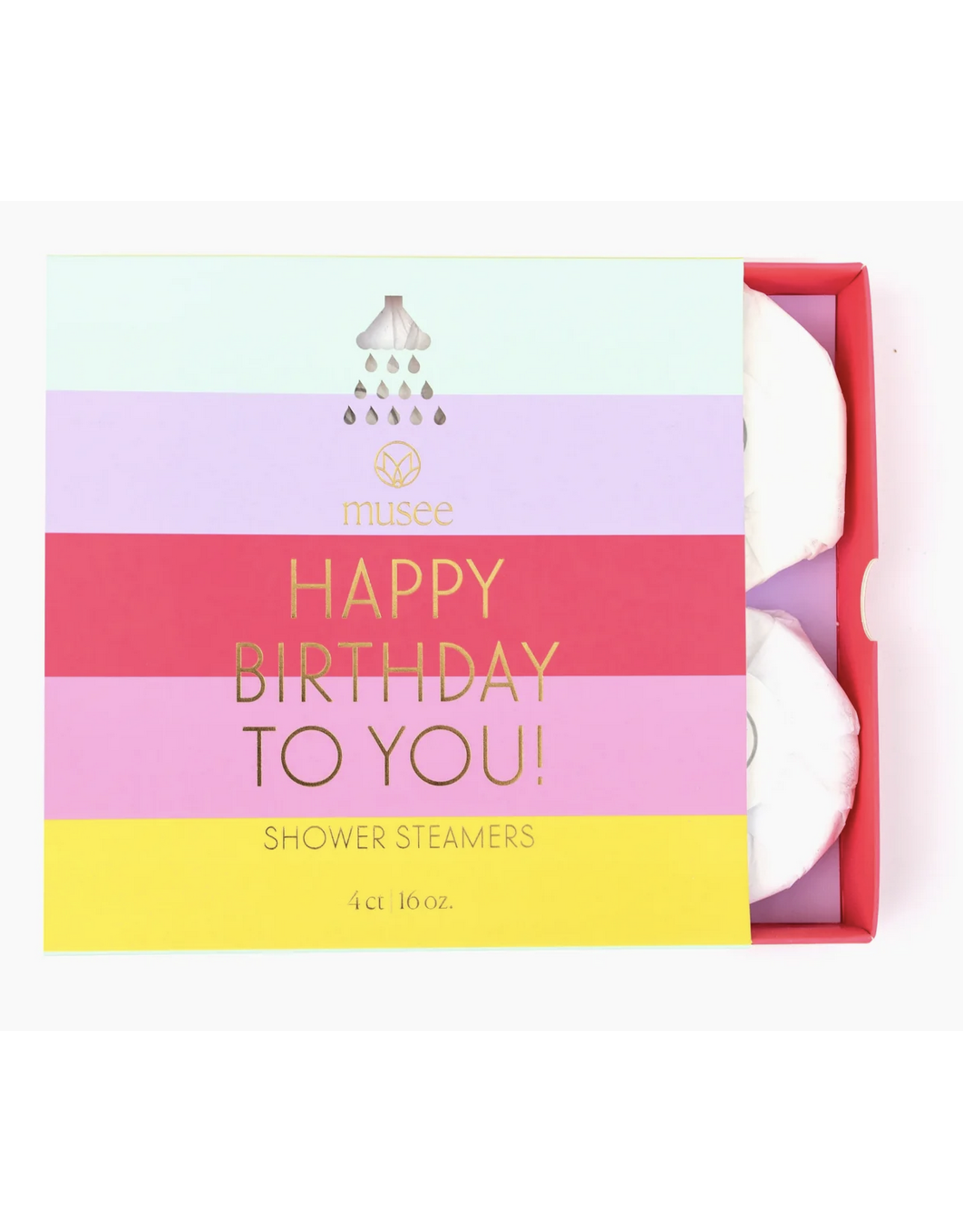 Musee Birthday Shower Steamer